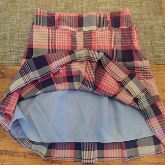 Plaid Pleated Skirt from Romania! - Picture 2 of 4